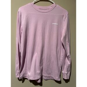 Magellan Outdoors Long Sleeve T Shirt Pink Mens Large Graphic Outdoor Adventure